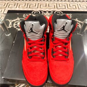 Jordan 5 Retro Raging Bull Red